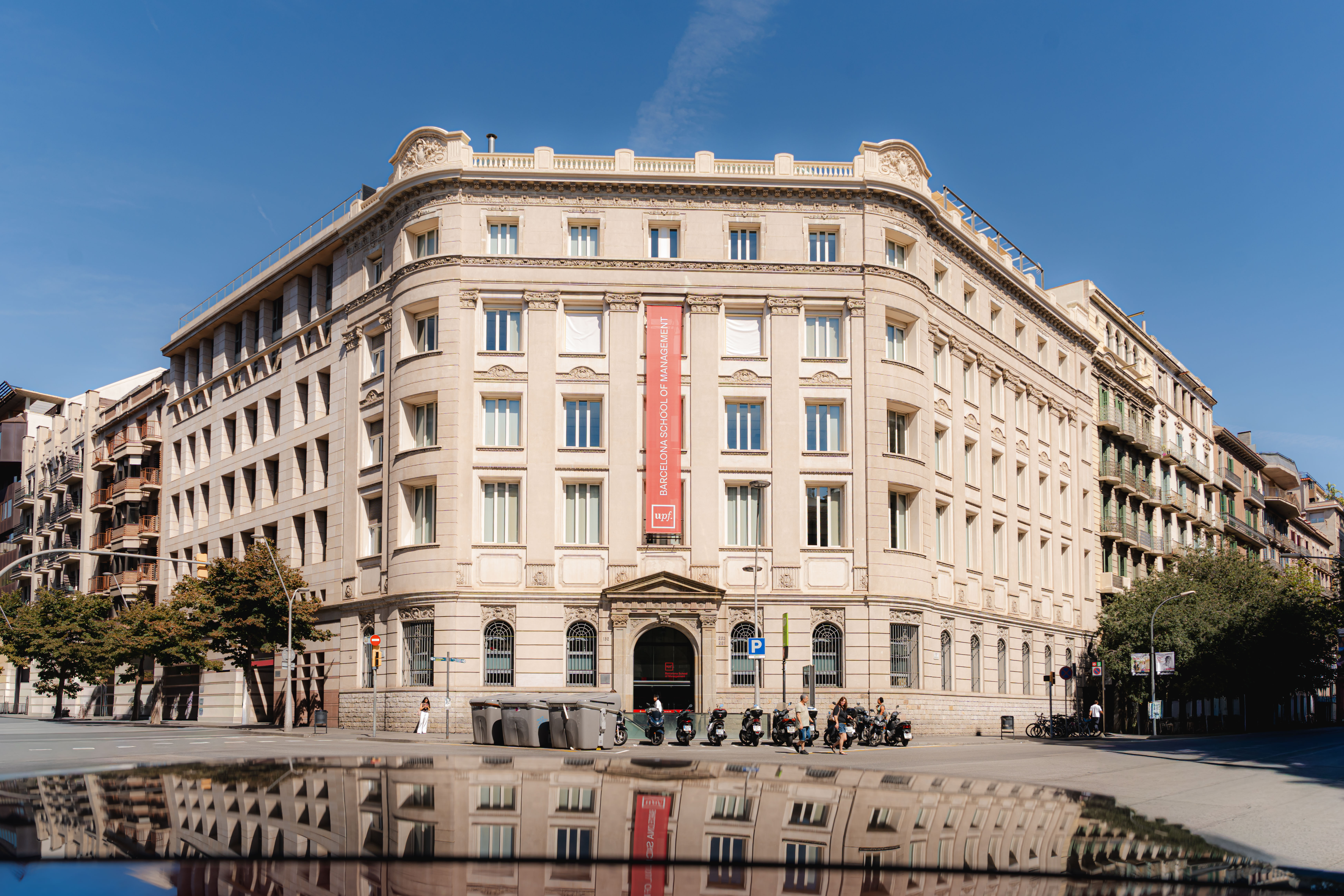 Edificio de la UPF Barcelona School of Management